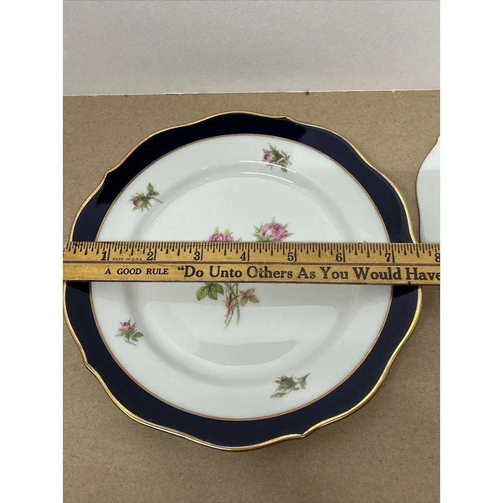 LINDNER PORCELAIN ECHT COBALT BLUE KUEPS BAVARIA Marie Luise 1150‎ W.Germany